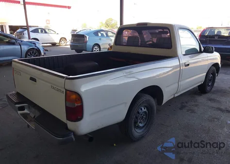 1998 Toyota Tacoma из США, поврежденный, VIN 4TANL42N9WZ161704